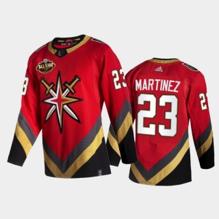 Vegas Golden Knights Alec Martinez #23 2022 All-Star Red Reverse Retro Jersey