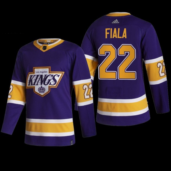 Kevin Fiala #22 Kings Reverse Retro Purple Jersey Special Edition